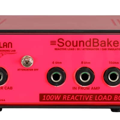 100W Multi-Impedance (4Ω / 8Ω / 16Ω) Reactive Attenuator, Load Box & DI image 8