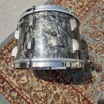 Leedy Broadway "Nite Club" 4 Piece Drum Set - 1946 - Black Diamond Pearl (C019) image 19