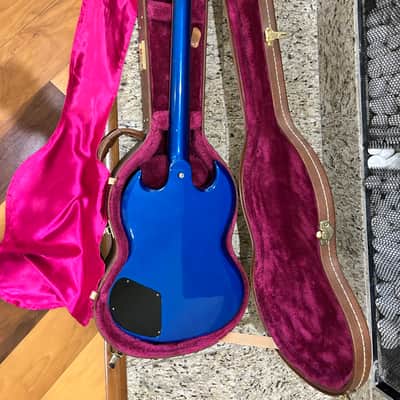 Gibson SG Standard "Small Guard" 1991 Candy Apple Blue image 6