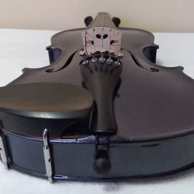 Peter Michaels 5 String Violin Viola 2004 - Blue image 9