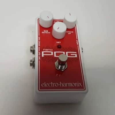 EHX Electro-Harmonix Nano Pog Polyphonic Octave Generator Pedal w/ Original box & paperwork image 3