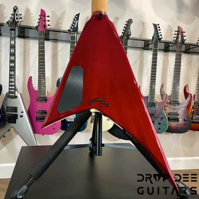 Jackson USA Custom Shop Special Edition Randy Rhoads Electric Guitar w/ Case-Trans Red Burst image 13