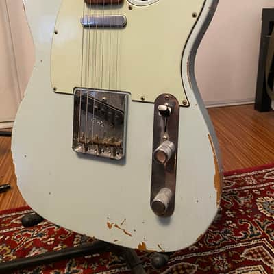Fender Custom Shop '63 Reissue Sonic Blue Telecaster Relic image 7