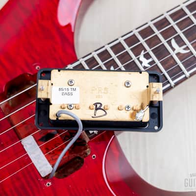 2015 Paul Reed Smith 30th Anniversary Custom 24 Trem 10 Top Scarlet Red w/ Case, Hangtags image 19