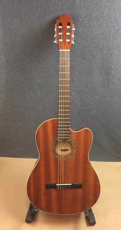 Greg bennett エレガット CT-1CE Greg Bennett CT-1CE Thin-Body All-Mahogany Classical | Reverb