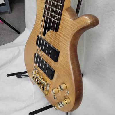 Tune TWB-5T FM 2005 5-String Electric Bass Natural Bartolini etc image 11