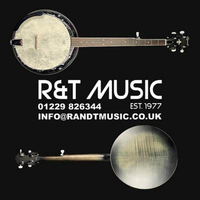 Ozark 2306G 5-String Banjo, Black image 5