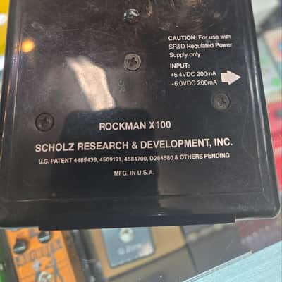 Scholz Research & Development, Inc. Rockman X100 1980's - Black image 5