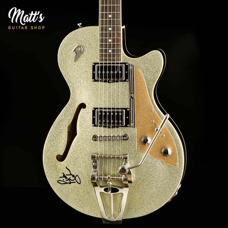 Duesenberg Starplayer gold owned signed and played by Richie Sambora image 1