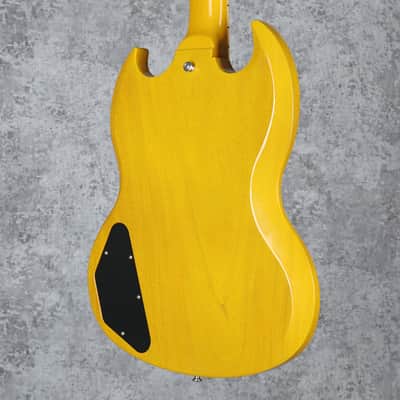 Gibson Custom Shop '63 SG Special Reissue Lightning Bar TV Yellow VOS 2021 image 8