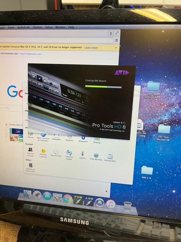 Pro Tools HD Rig--Turn Key System, Pro Tools HD2 System PT-8.0, Mac-16gb ram, HD192-Digidesign interface- HD Accel PCIe core-accel card image 1