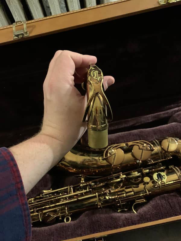 Cannonball Vintage reborn tenor saxophone Dark amber lacquer image 1