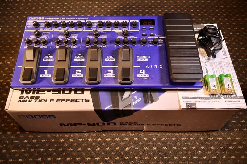 Boss ME-90B Bass Multiple Effects 2024 - Present - Blue image 1