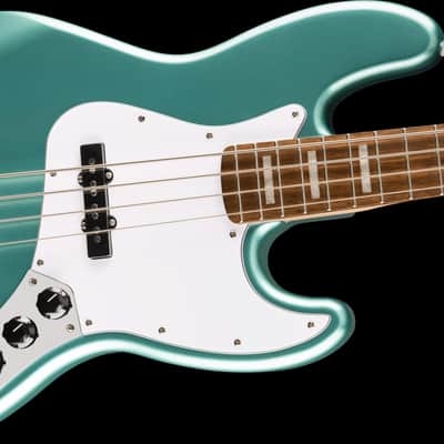 Squier Affinity Series Active Jazz Bass - Mystic Sea Foam Green image 4