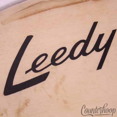 *Leedy 22" Bass Drum Head Plastic SlingerLeedy Slingerland Vintage 60s Resonant* image 3