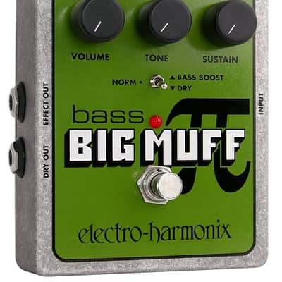 Electro-Harmonix Bass Big Muff Pi Fuzz Distortion Sustainer - Authorized Dealer image 2