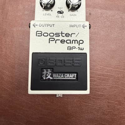 Boss BP-1W Booster / Preamp Waza Craft 2023 - Present - White image 2