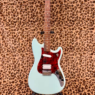 Fender Duo Sonic - Kurt Cobain Mods + Upgrades 2017 - Sonic Blue image 6