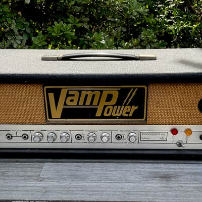VINTAGE VAMP "VAMPOWER" MK III "AUDIO-PACK" 100 WATT - ALL ORIGINAL - EARLY 70'S - RARE - MADE IN UK image 3