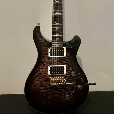 PRS Custom 24 10 Top Piezo 2024 - Charcoal Burst image 1