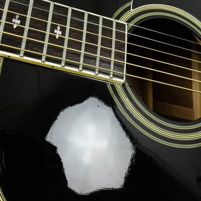 1983 Takamine EF-341 Black Japan Model w/ OHSC image 9