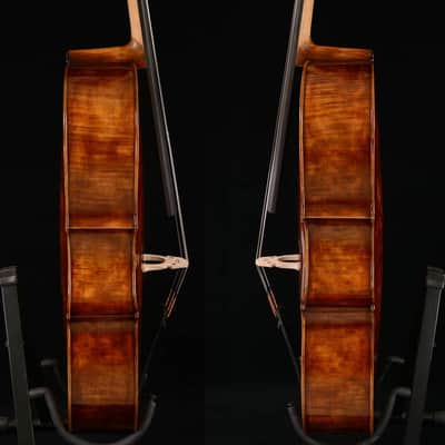 SONG Montagnana Cello 4/4 Full size, Loud Deep Bass Tone, Free Bow and bag image 9