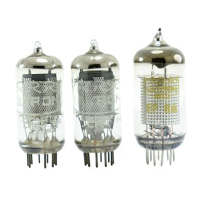 Set of 3 Ultron EF86 Tubes – Mesh Shield (Tested Good) image 1