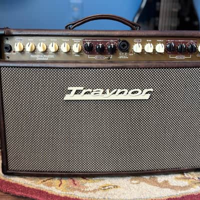 USED Traynor AM Standard 150w Vintage Brown Leatherette 2-Channel Stereo Acoustic Amp - No Cover image 1