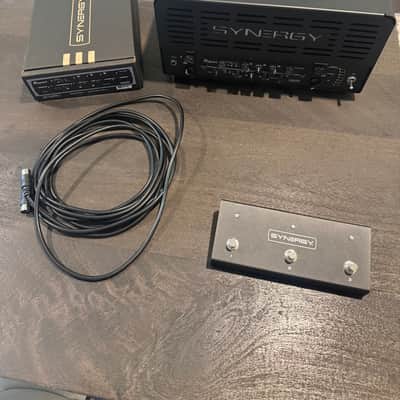 Synergy SYN-20IR 3-Channel 20-Watt Modular Guitar Amp Head 2025 - Present - Black image 2