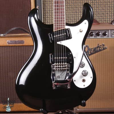 Early '70s Mosrite Moseley - Black image 4