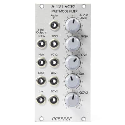 Doepfer A-121-2V 12b Multimode Filter Eurorack Module (Black) | Reverb