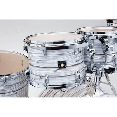 Tama Superstar Classic 7pc Drum Set Ice Ash Wrap image 2