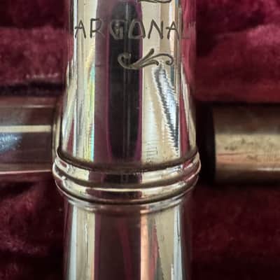 Argonaut Vintage Italian Flute 1960 - Silver Plated image 12