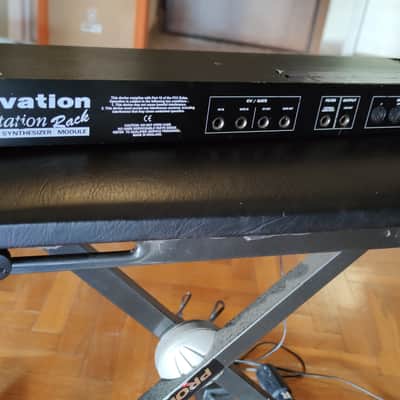 Novation Bass station rack analog 90's synth-Restored! image 4