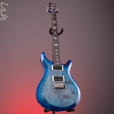 PRS S2 Custom 24 Electric Guitar Faded Gray Black Blue Burst image 2