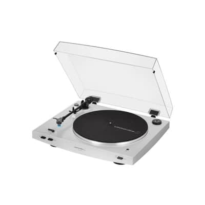 Audio Technica AT-LP3xBT Automatic Wireless Belt-Drive Turntable (White) Bundle image 9