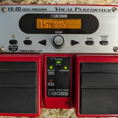Boss VE-20 Vocal Performer 2011 - Present - Red image 1