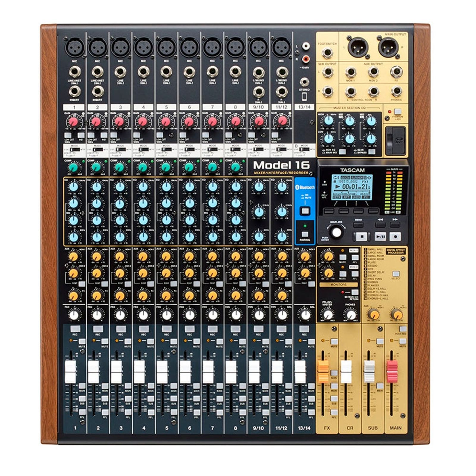 TASCAM Model 16 Multitrack Recorder / Mixer / Audio Interface | Reverb