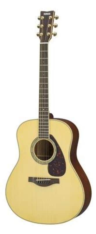 Yamaha Ll6m Natural Acoustic Guitar image 1