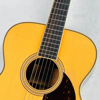 Franklin Orchestra Model European Spruce / Brazilian Rosewood OM 1984 - Natural image 3