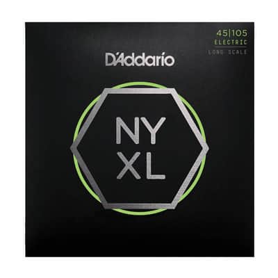 D'addario Long Scale Bass Strings NYXL45105 .045-.105 image 1