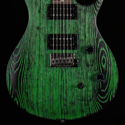 PRS SE Sandblasted CE 24 LTD Sandblasted Green (432) image 3