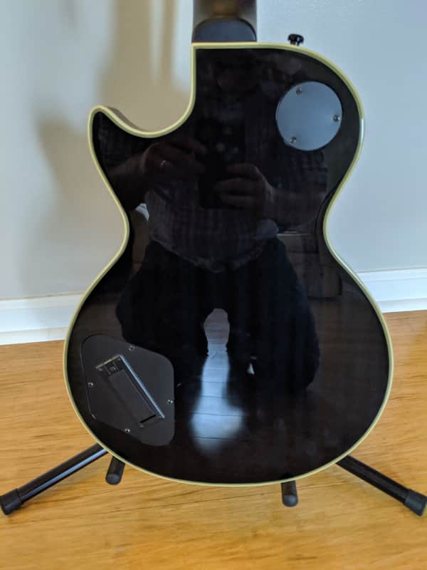 Epiphone Prophecy Les Paul Custom EX Plus with FRX Floyd Rose and
