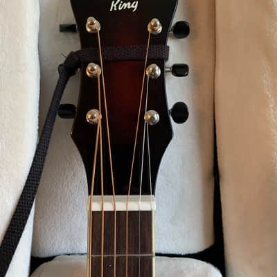 Recording King RR-75PL-SN Phil Leadbetter Signature 2021 Gloss Sunburst w/ Gator Pro-Go Gig Bag image 4
