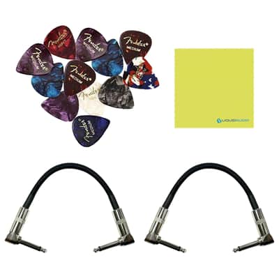 Hotone Pedals Sp-20Soul Press II WAH Pedal Bundle w/ 2-Pack Strukture S6P48 Woven Right Angle Patch Cable, 12-Pack Guitar Pick and Liquid Audio Polishing Cloth image 2