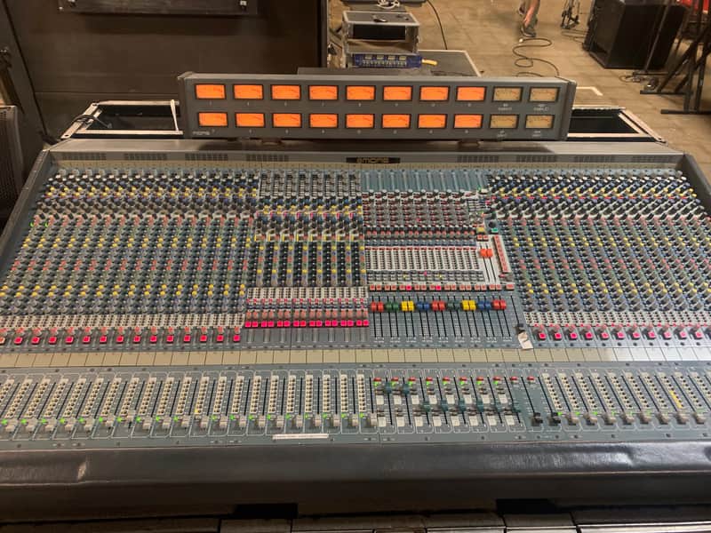 Midas XL3 48 input, 16 Aux, with Meter bridge, 24 channel insert