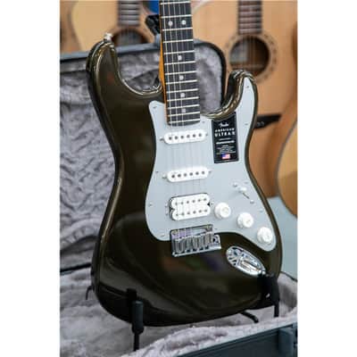 FENDER Am Ultra II Stratocaster HSS EB Texas Tea image 7