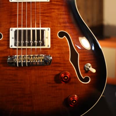 PRS SE Hollowbody II Black Gold 0361 image 5