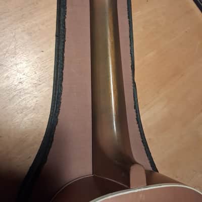 Richter The Plainsman 1/2 size cowboy guitar 1939 - Gold NECK HAS BEEN RESET image 6