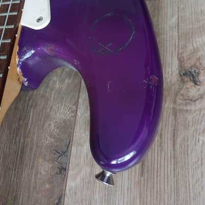 Squier Affinity Series Stratocaster with Indian Laurel Fretboard - Purple - Not Working image 12